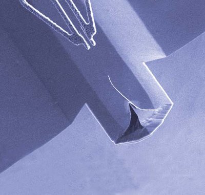 Mikrogreifer zur Montage von Nanoobjekten wie Nanoröhren